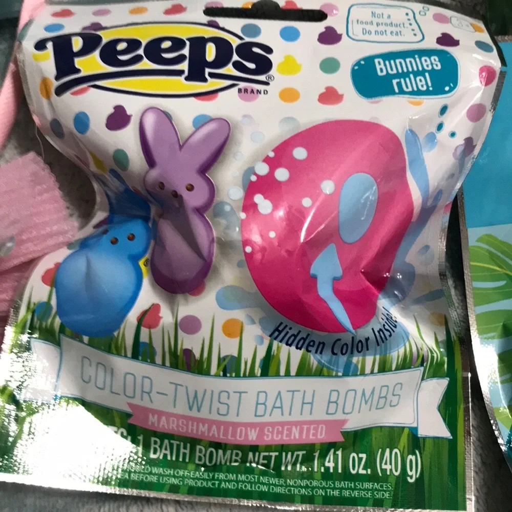 Kids Headband and Bath Gift Set - Pink & Aqua